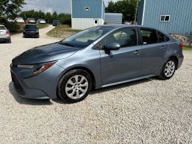 2022 TOYOTA COROLLA SEDAN 4-CYL, 1.8 LITER LE SEDAN 4D at T&T Repairables - used car dealership in Spencer, Indiana.