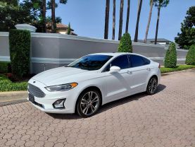 2019 FORD FUSION SEDAN 4-CYL, ECOBOOST, TURBO, 2.0 LITER TITANIUM SEDAN 4D