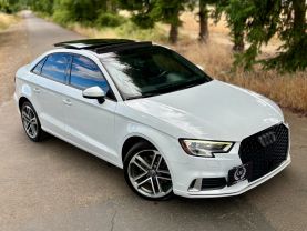 2017 AUDI A3 SEDAN 4-CYL, TURBO, 2.0 LITER PREMIUM SEDAN 4D