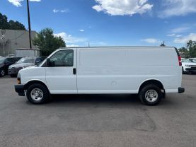 2019 CHEVROLET EXPRESS 3500 CARGO CARGO V8, FLEX FUEL, 6.0 LITER EXTENDED VAN 3D