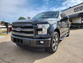 2015 FORD F150 SUPERCREW CAB PICKUP V6, ECOBOOST, TT, 3.5L LARIAT PICKUP 4D 5 1/2 FT