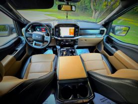 2022 FORD F150 SUPERCREW CAB PICKUP V6, ECOBOOST, TWIN TURBO, 3.5 LITER LARIAT PICKUP 4D 5 1/2 FT