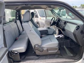 2014 FORD F250 SUPER DUTY SUPER CAB PICKUP V8, FLEX FUEL, 6.2 LITER XL PICKUP 4D 8 FT