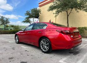 2024 INFINITI Q50 SEDAN V6, TWIN TURBO, 3.0 LITER LUXE SEDAN 4D