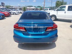2015 HONDA CIVIC SEDAN 4-CYL, I-VTEC, 1.8 LITER LX SEDAN 4D at Motors On Wheels - used car dealership in Houston, Texas.
