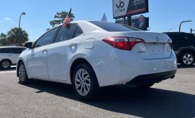 2014 TOYOTA COROLLA SEDAN WHITE AUTOMATIC -  V & B Auto Sales