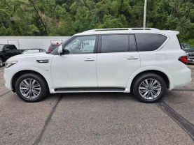 2019 INFINITI QX80 SUV V8, 5.6 LITER LUXE SPORT UTILITY 4D