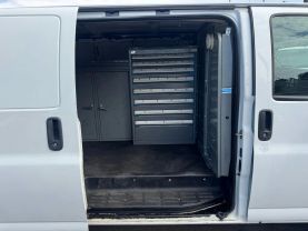 2017 CHEVROLET EXPRESS 3500 CARGO CARGO V8, FLEX FUEL, 6.0 LITER EXTENDED VAN 3D