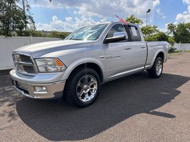 2012 RAM 1500 QUAD CAB PICKUP V8, HEMI, 5.7 LITER LARAMIE PICKUP 4D 6 1/3 FT