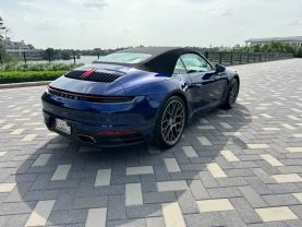 2021 PORSCHE 911 CONVERTIBLE 6-CYL, TWIN TURBO, 3.0 LITER CARRERA CABRIOLET 2D