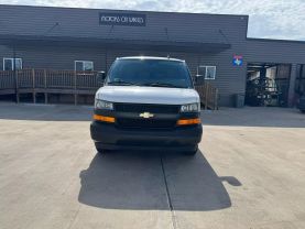 2018 CHEVROLET EXPRESS 3500 PASSENGER PASSENGER V8, FLEX FUEL, 6.0 LITER LS EXTENDED VAN 3D at Motors On Wheels - used car dealership in Houston, Texas.