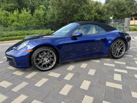 2021 PORSCHE 911 CONVERTIBLE 6-CYL, TWIN TURBO, 3.0 LITER CARRERA CABRIOLET 2D