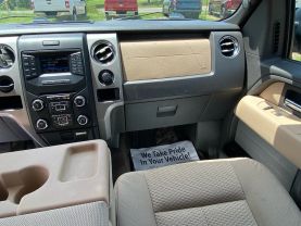 2013 FORD F150 SUPERCREW CAB PICKUP V6, FLEX FUEL, 3.7 LITER XLT PICKUP 4D 5 1/2 FT
