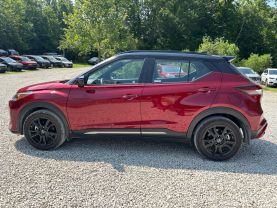 2024 NISSAN KICKS SUV 4-CYL, 1.6 LITER SR SPORT UTILITY 4D at T&T Repairables - used car dealership in Spencer, Indiana.