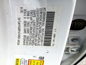 2018 HONDA ACCORD SEDAN 4-CYL, I-VTEC, TURBO, 1.5 LITER SPORT SEDAN 4D