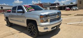 2014 CHEVROLET SILVERADO 1500 CREW CAB PICKUP V8 ECOTEC3 FLEX FUEL 5.3L LTZ PICKUP 4D 5 3/4 FT