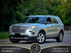 2018 FORD EXPLORER SUV V6, 3.5 LITER XLT SPORT UTILITY 4D