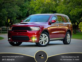 2013 DODGE DURANGO SUV V8, HEMI, 5.7 LITER CREW SPORT UTILITY 4D