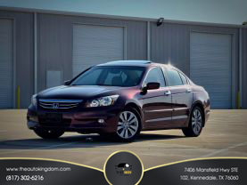 2011 HONDA ACCORD SEDAN V6, VTEC, 3.5 LITER EX-L SEDAN 4D