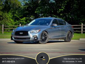 2018 INFINITI Q50 SEDAN V6, TWIN TURBO, 3.0 LITER 3.0T LUXE SEDAN 4D