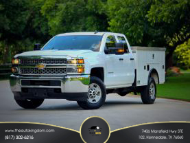 2019 CHEVROLET SILVERADO 2500 HD DOUBLE CAB PICKUP V8, FLEX FUEL, 6.0 LITER WORK TRUCK PICKUP 4D 8 FT