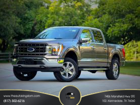 2022 FORD F150 SUPERCREW CAB PICKUP V6, ECOBOOST, TWIN TURBO, 3.5 LITER LARIAT PICKUP 4D 5 1/2 FT