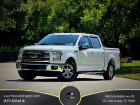 2017 FORD F150 SUPERCREW CAB PICKUP V6, ECOBOOST, 2.7T LARIAT PICKUP 4D 5 1/2 FT