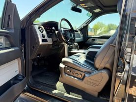 2012 FORD F150 SUPERCREW CAB PICKUP V8, 6.2 LITER SVT RAPTOR PICKUP 4D 5 1/2 FT