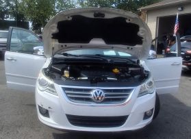 2013 VOLKSWAGEN ROUTAN PASSENGER V6, 3.6 LITER SEL PREMIUM MINIVAN 4D