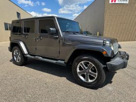 2016 JEEP WRANGLER SUV V6, 3.6 LITER UNLIMITED SAHARA SPORT UTILITY 4D
