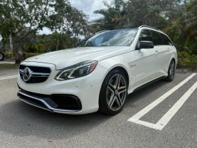 2015 MERCEDES-BENZ E-CLASS WAGON V8, TWIN TURBO, 5.5 LITER E 63 AMG 4MATIC S-MODEL WAGON 4D