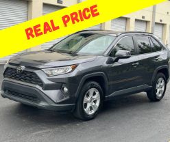 2019 TOYOTA RAV4 SUV GRAY AUTOMATIC - Iron Cars Inc