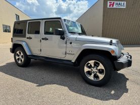 2016 JEEP WRANGLER SUV V6, 3.6 LITER UNLIMITED SAHARA SPORT UTILITY 4D