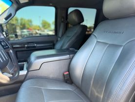 2016 FORD F350 SUPER DUTY CREW CAB PICKUP V8, TURBO DIESEL PLATINUM PICKUP 4D 6 3/4 FT