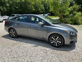 2021 NISSAN VERSA SEDAN 4-CYL, 1.6 LITER SV SEDAN 4D at T&T Repairables - used car dealership in Spencer, Indiana.