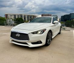2017 INFINITI Q60 COUPE V6, TWIN TURBO, 3.0 LITER RED SPORT 400 COUPE 2D