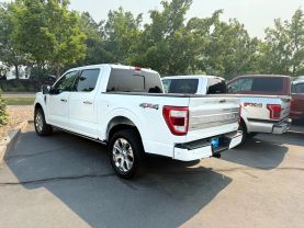 2022 FORD F150 SUPERCREW CAB PICKUP V6, ECOBOOST, TWIN TURBO, 3.5 LITER PLATINUM PICKUP 4D 5 1/2 FT