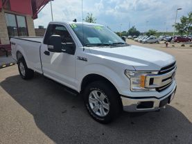 2019 FORD F150 REGULAR CAB PICKUP V8, FLEX FUEL, 5.0 LITER XLT PICKUP 2D 8 FT
