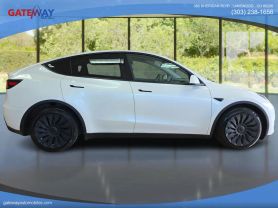 2021 TESLA MODEL Y SUV DUAL AC ELECTRIC MOTORS LONG RANGE SPORT UTILITY 4D