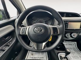 2017 TOYOTA YARIS HATCHBACK WHITE AUTOMATIC - CARPALACE, Chantilly, VA. 38.91645215435775, -77.47495885092432