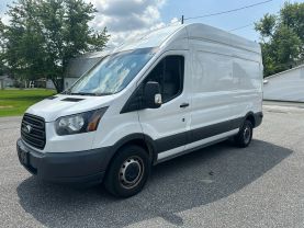 2017 FORD TRANSIT 250 VAN CARGO V6, FLEX FUEL, 3.7 LITER HIGH ROOF W/SLIDING SIDE DOOR W/LWB VAN 3D