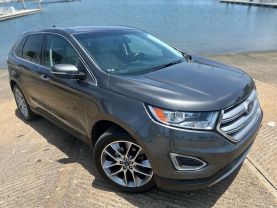 2015 FORD EDGE SUV 4-CYL ECOBOOST 2.0L TITANIUM SPORT UTILITY 4D