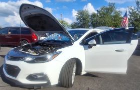 2016 CHEVROLET CRUZE SEDAN 4-CYL, TURBO, 1.4 LITER PREMIER SEDAN 4D