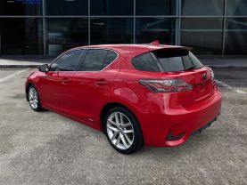 2017 LEXUS CT HATCHBACK RED AUTOMATIC - CARPALACE, Chantilly, VA. 38.91645215435775, -77.47495885092432