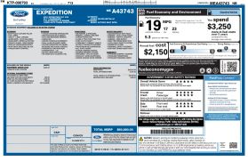 2021 FORD EXPEDITION SUV V6, ECOBOOST, TWIN TURBO, 3.5 LITER XLT SPORT UTILITY 4D