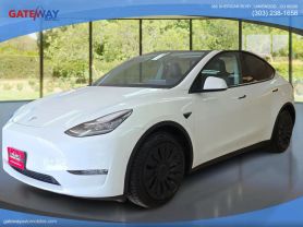 2021 TESLA MODEL Y SUV DUAL AC ELECTRIC MOTORS LONG RANGE SPORT UTILITY 4D