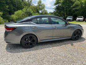 2021 NISSAN SENTRA SEDAN 4-CYL, 2.0 LITER SR SEDAN 4D at T&T Repairables - used car dealership in Spencer, Indiana.