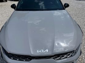 2022 KIA K5 SEDAN 4-CYL, TURBO, 1.6 LITER GT-LINE SEDAN 4D at T&T Repairables - used car dealership in Spencer, Indiana.