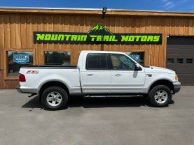 2002 FORD F150 SUPERCREW CAB PICKUP V8, 5.4 LITER SHORT BED 4D