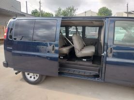 2014 CHEVROLET EXPRESS 1500 PASSENGER PASSENGER V8, FLEX FUEL, 5.3 LITER LS VAN 3D at Motors On Wheels - used car dealership in Houston, Texas.
